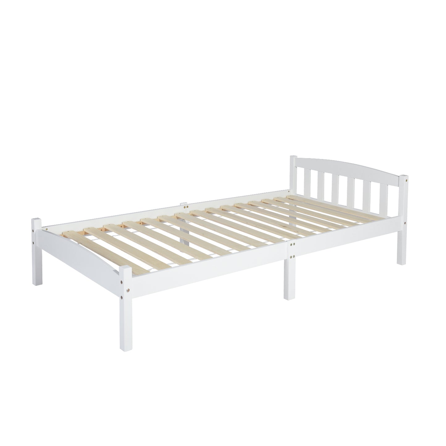 ABATE Dennenhouten Eenpersoonsbed/Tweepersoonsbed