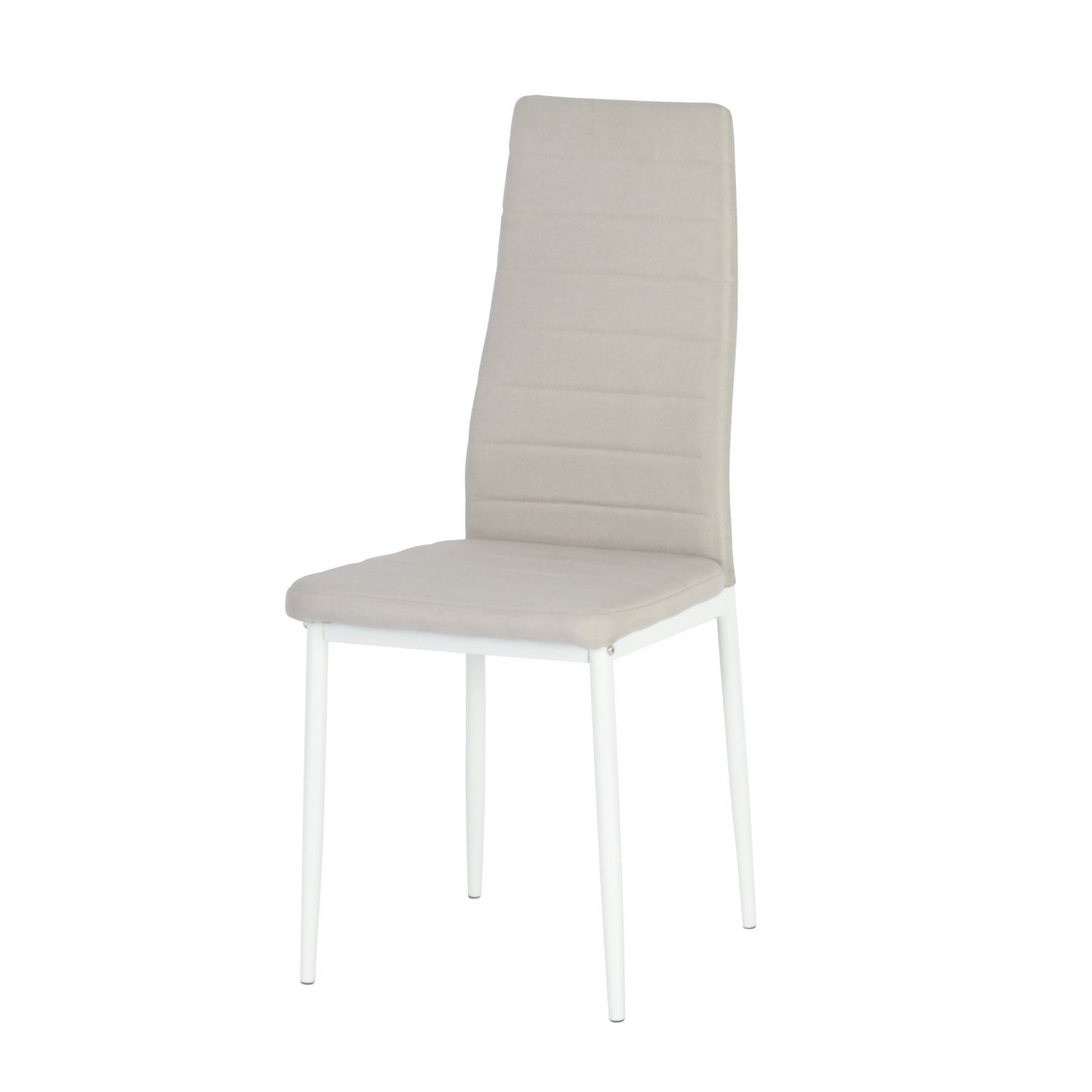 ANN Modern gestoffeerde eetkamerstoelen (set van 4/6) - Beige/Grijs/Bruin