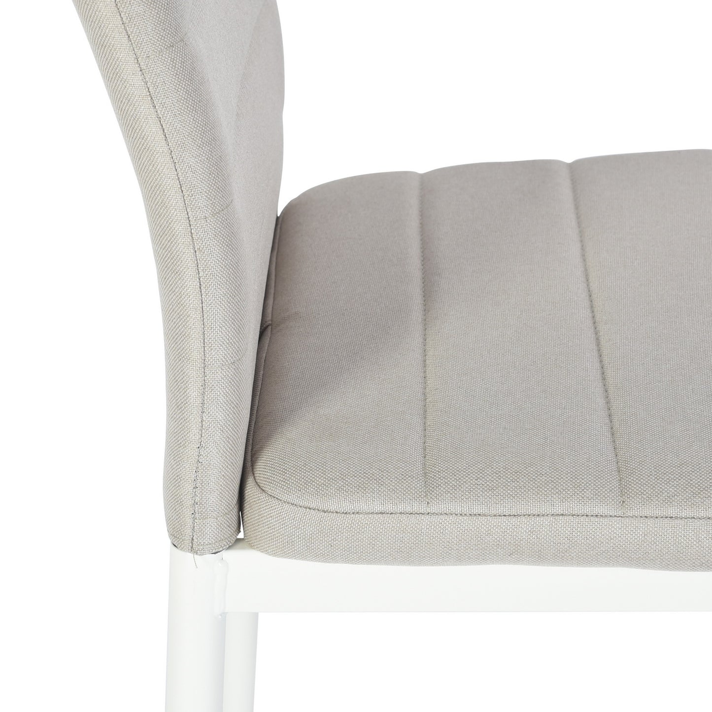 ANN Modern gestoffeerde eetkamerstoelen (set van 4/6) - Beige/Grijs/Bruin