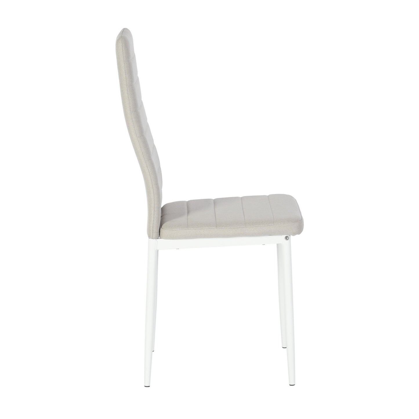 ANN Modern gestoffeerde eetkamerstoelen (set van 4/6) - Beige/Grijs/Bruin