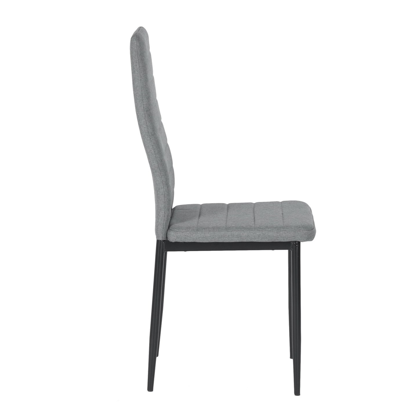 ANN Modern gestoffeerde eetkamerstoelen (set van 4/6) - Beige/Grijs/Bruin