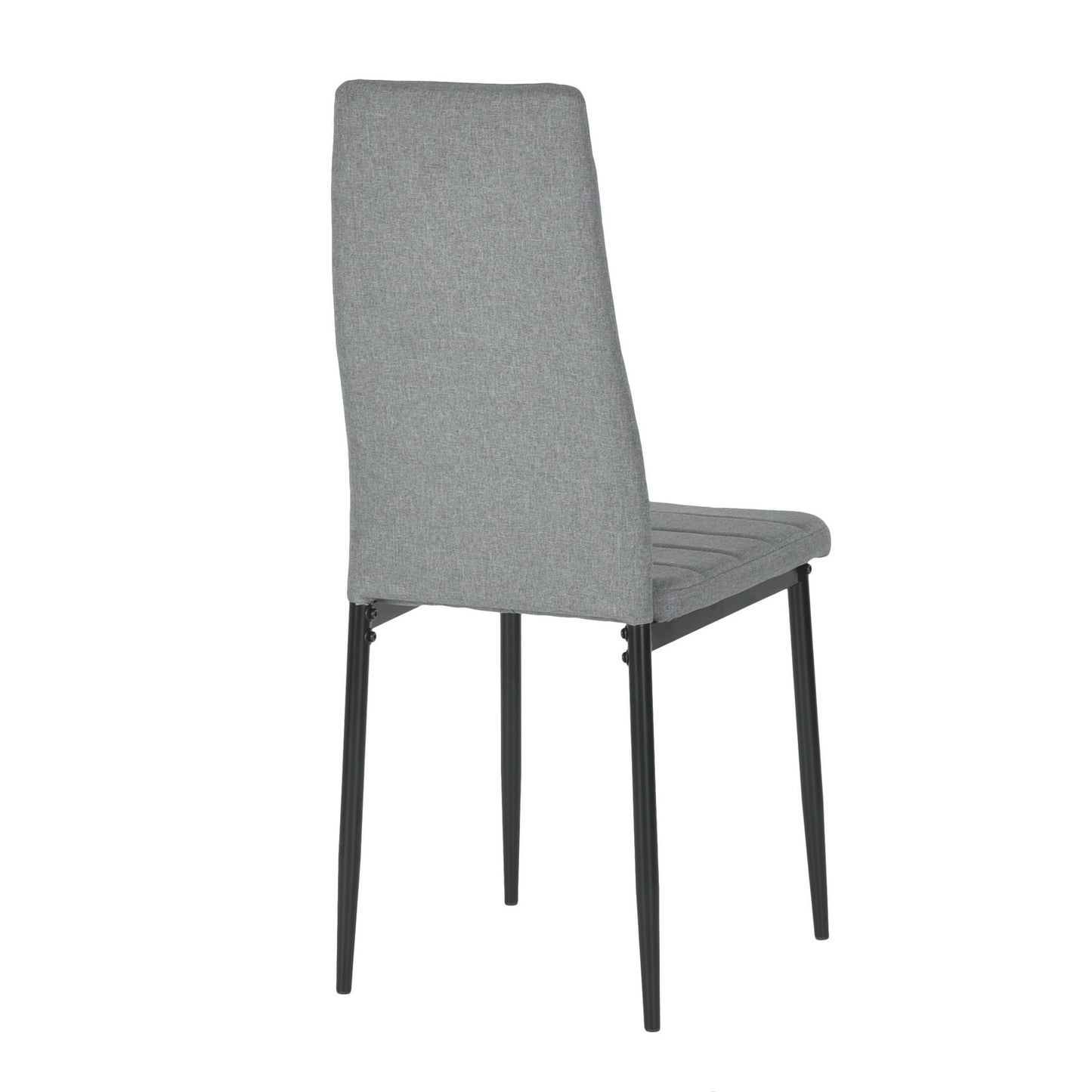 ANN Modern gestoffeerde eetkamerstoelen (set van 4/6) - Beige/Grijs/Bruin