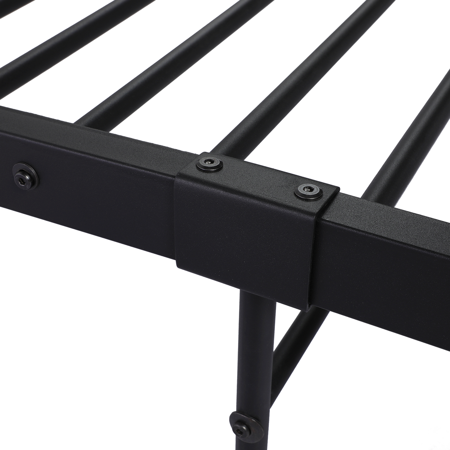 Stapelbed Met Twee Eenpersoonsbedden Boven Een Standaardbed