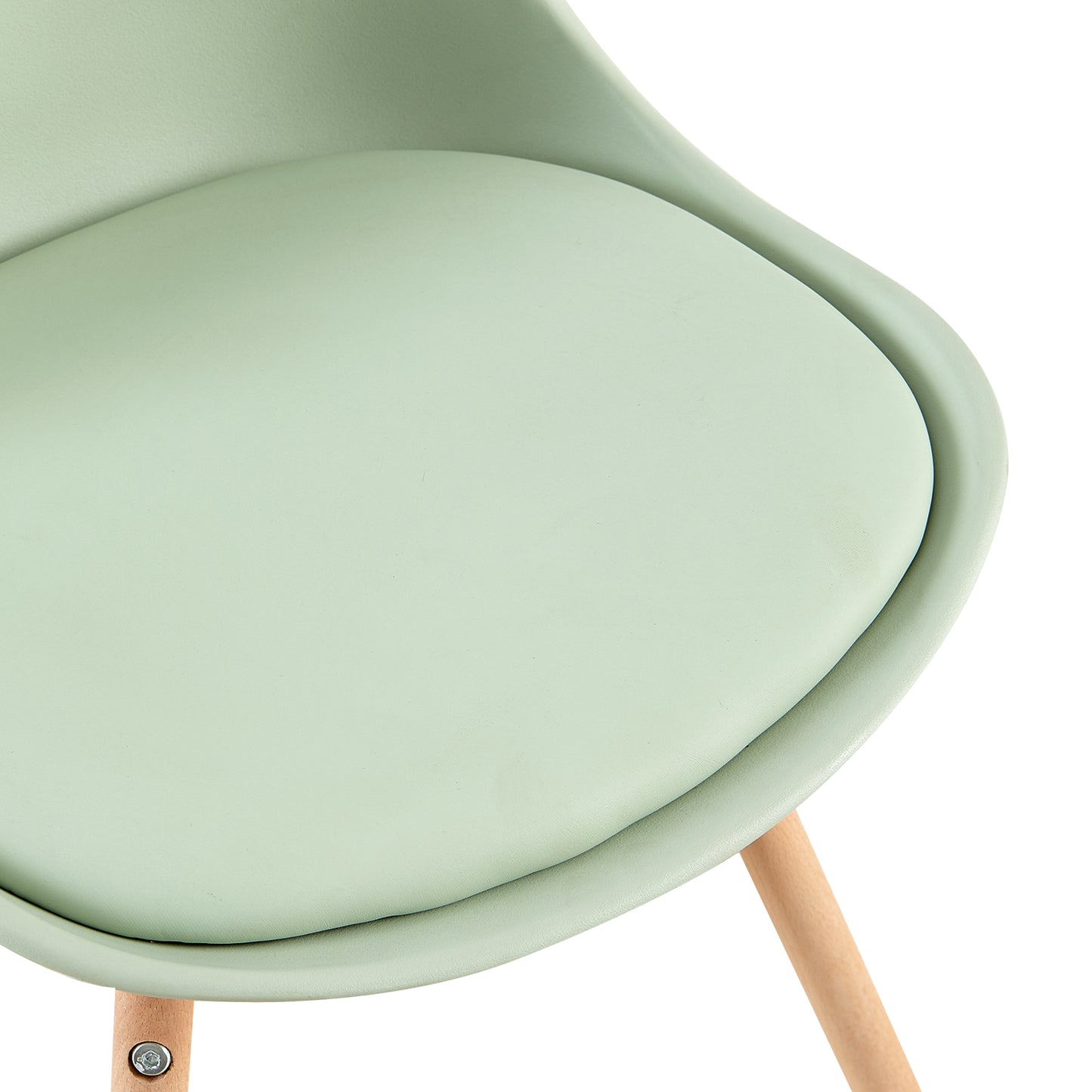 OATS Set van 4/6 Zijdelingse Accentstoelen – Lichtgrijs Blauw / Donkergrijs Blauw/Groen ijs