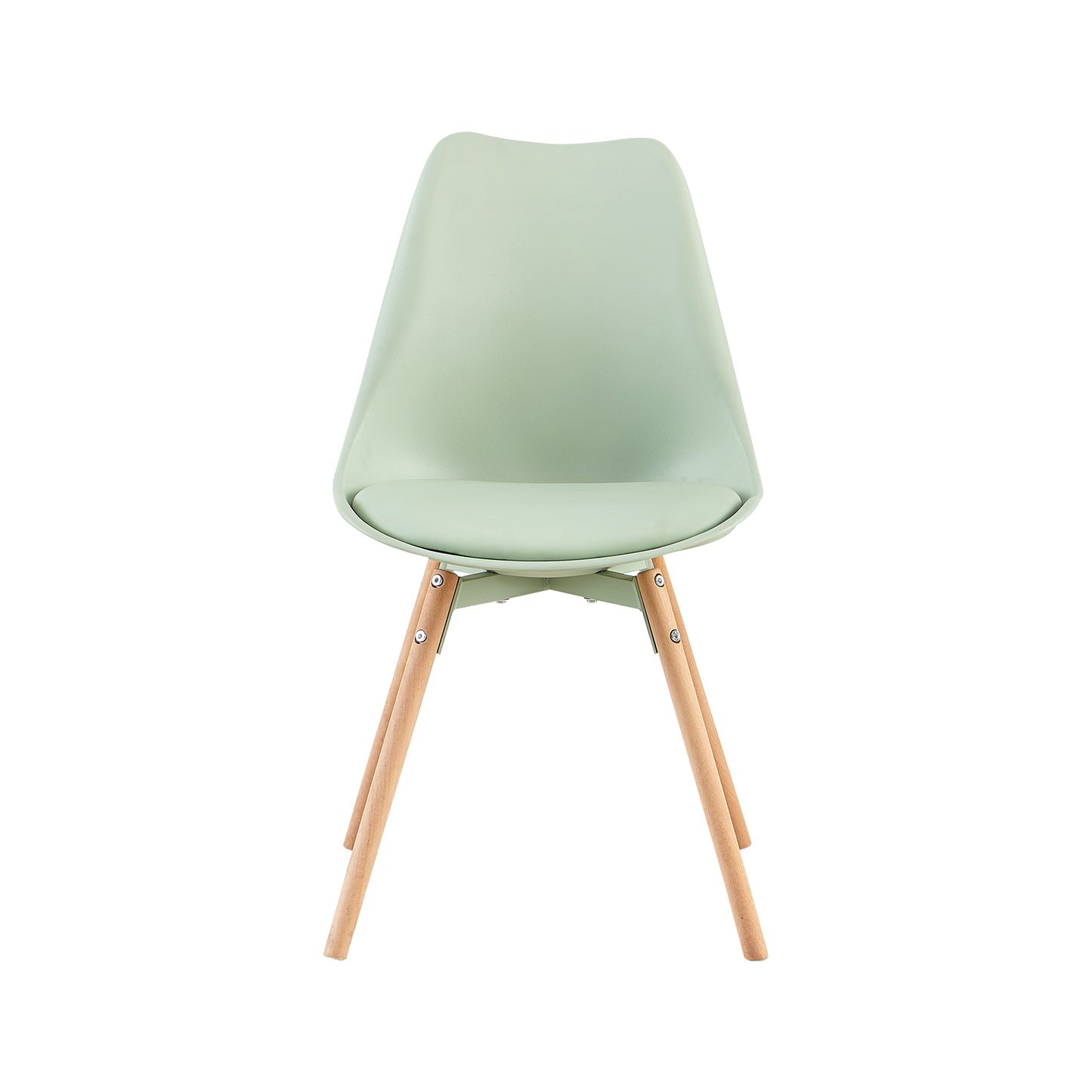 OATS Set van 4/6 Zijdelingse Accentstoelen – Lichtgrijs Blauw / Donkergrijs Blauw/Groen ijs
