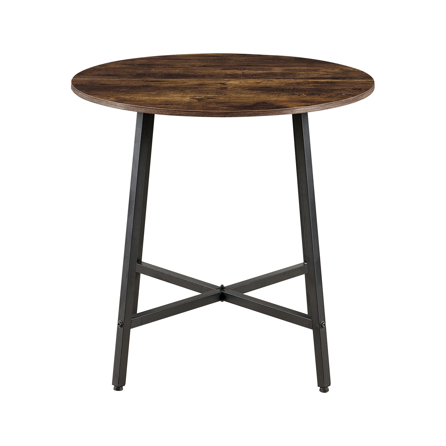 Eettafel 80 cm met ijzeren poten - Brandmerken - COBB