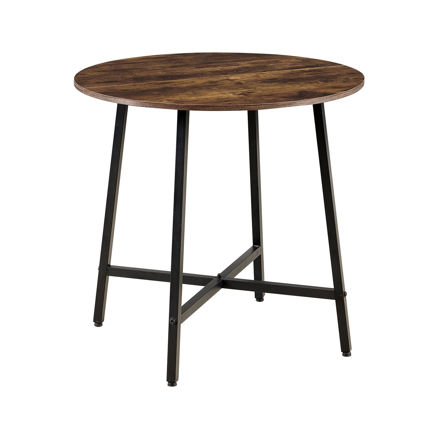 Eettafel 80 cm met ijzeren poten - Brandmerken - COBB