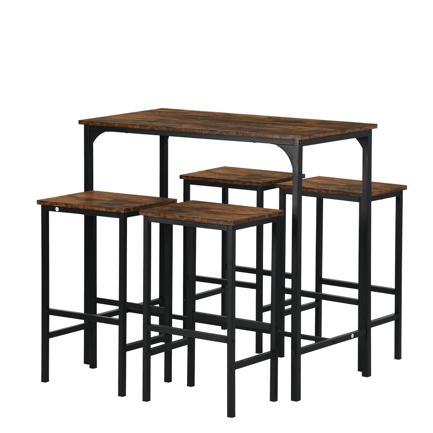 FAIRMAN Retro Barset voor 4 personen - Vuurpatroon