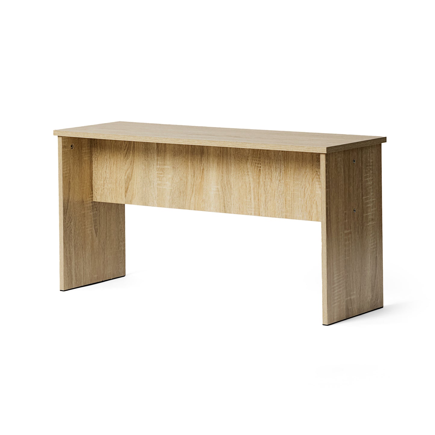 Eetkamerbank lang met 90cm set van 2 - EIKEN/Wit/Zwart-HYBLA