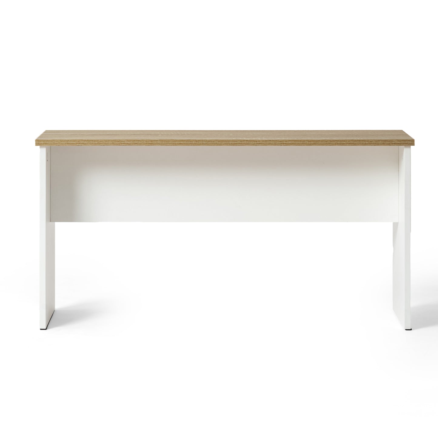 Eetkamerbank lang met 90cm set van 2 - EIKEN/Wit/Zwart-HYBLA