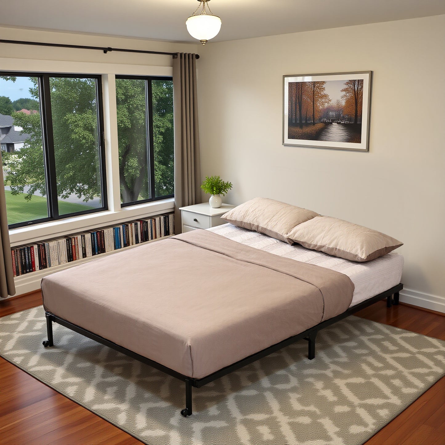 LOWELL Dubbele Vouwbedframe