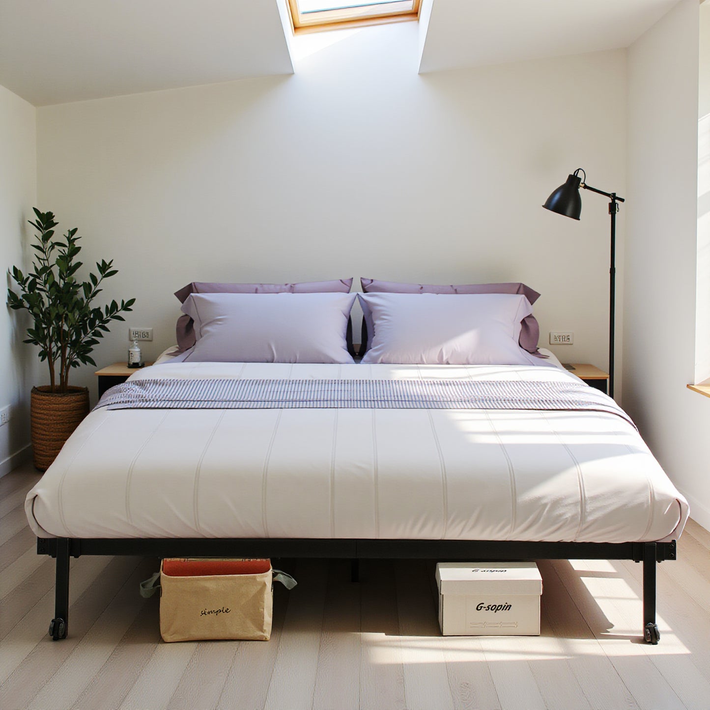 LOWELL Dubbele Vouwbedframe