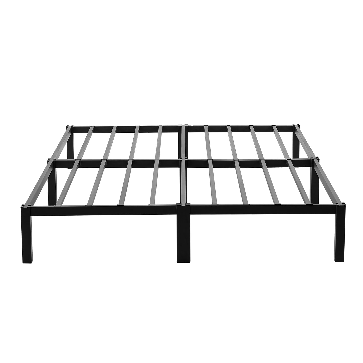 LUBLIN Dubbel Metalen Bedframe - Zwart