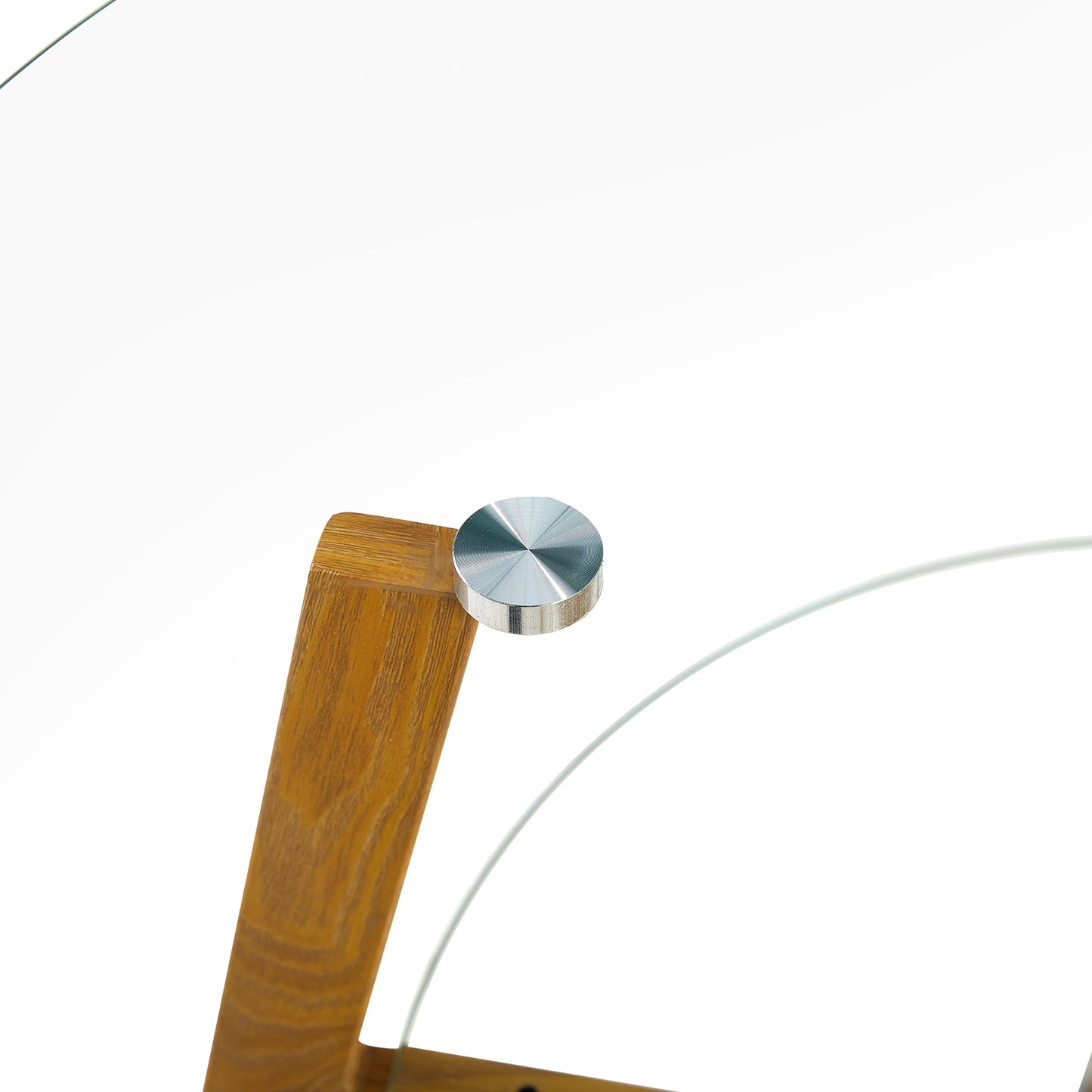 Dubbele Ronde Glazen Eettafel met Grote en Kleine Cirkels – MASSA