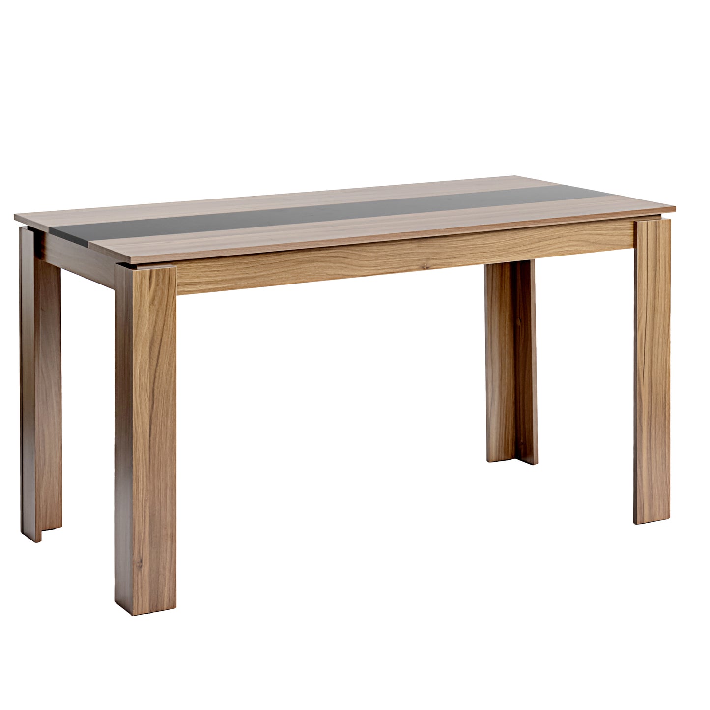 MCCOY Houten Rechthoekige Eettafel met 140cm - Walnoot