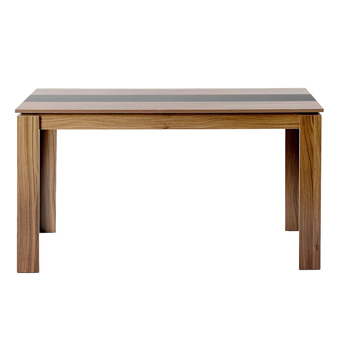 MCCOY Houten Rechthoekige Eettafel met 140cm - Walnoot