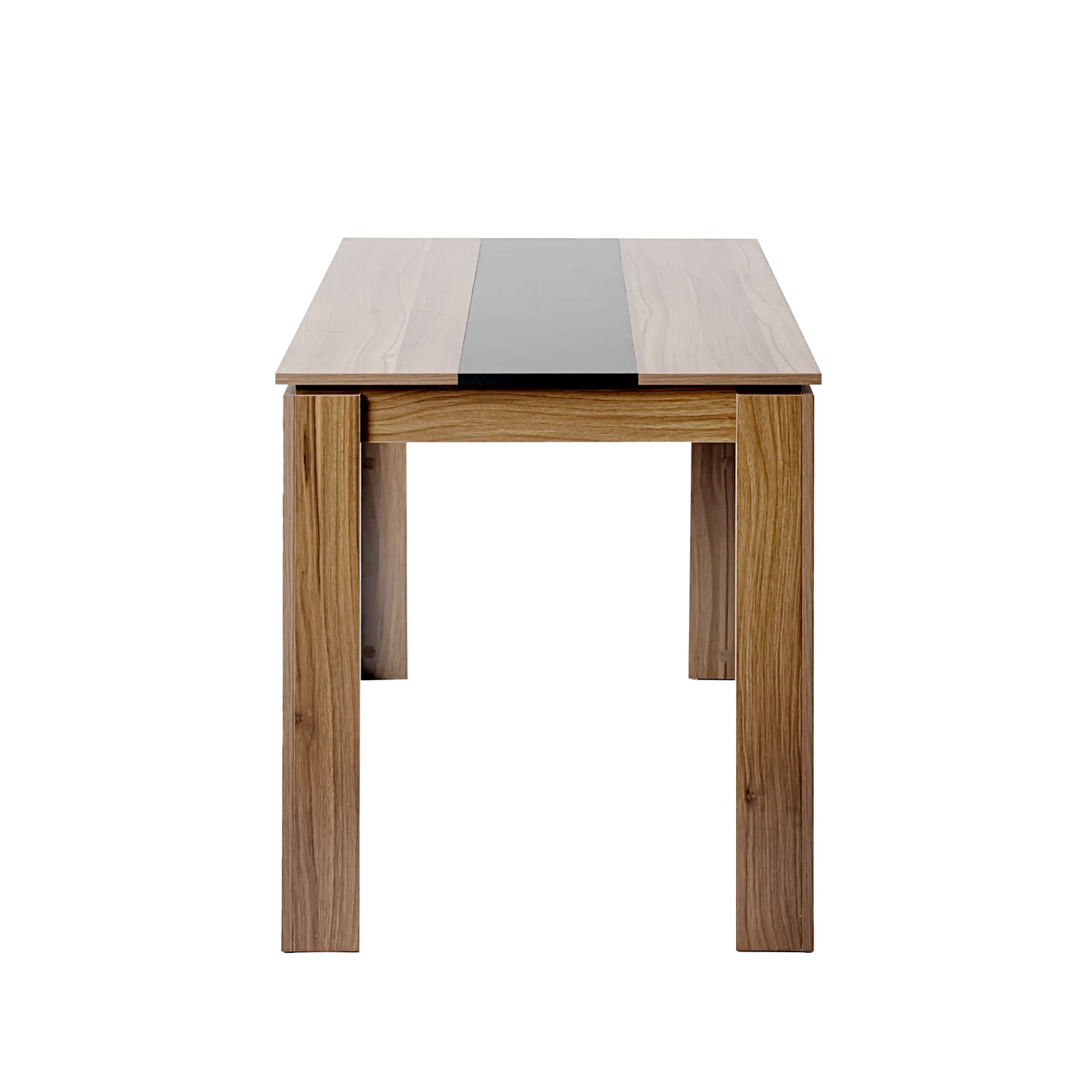 MCCOY Houten Rechthoekige Eettafel met 140cm - Walnoot