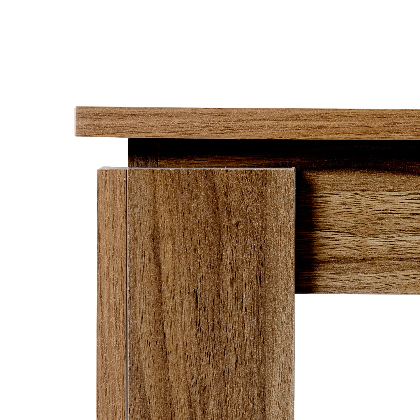 MCCOY Houten Rechthoekige Eettafel met 140cm - Walnoot