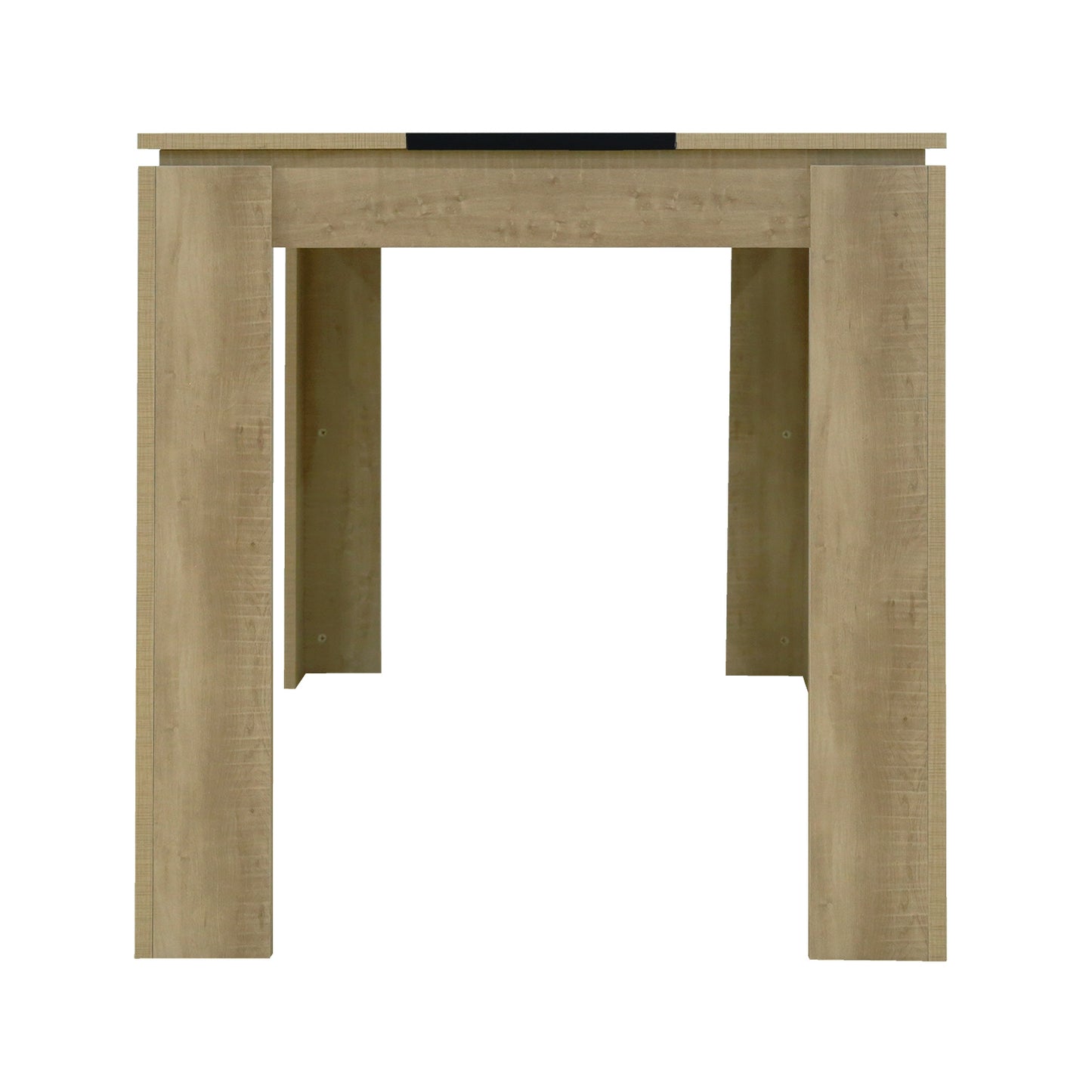 MUSK Eettafel met 110cm/120cm/140cm/160cm - Zwart