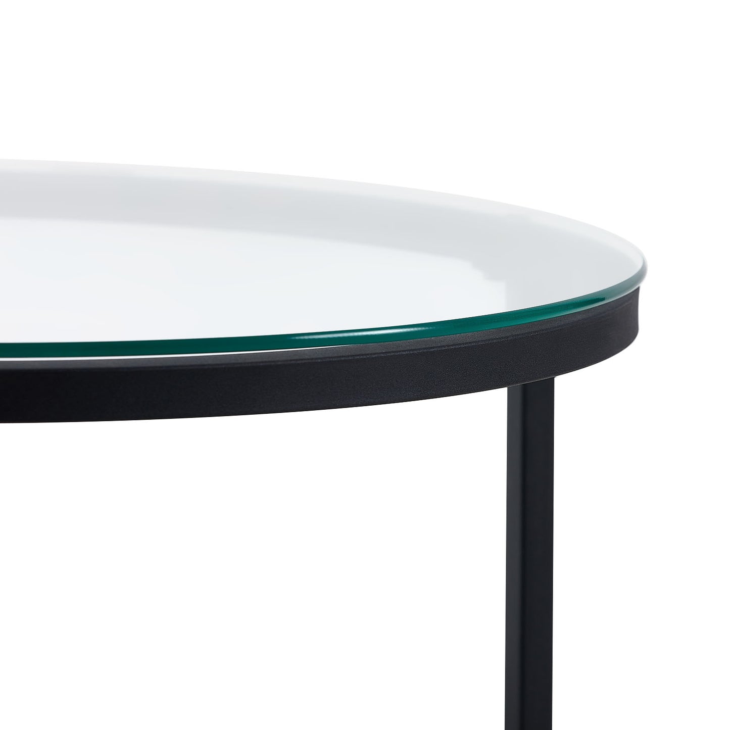 NAPLES Nestbare Salontafel- Goud/Zwart
