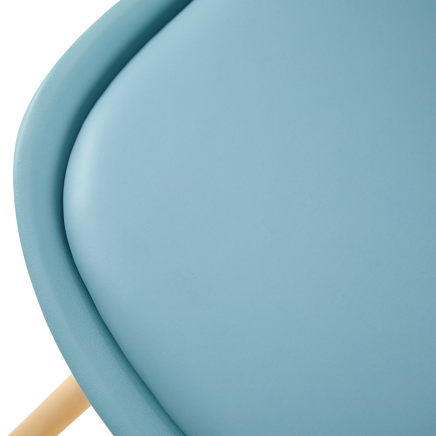 OATS Set van 4/6 Zijdelingse Accentstoelen – Lichtgrijs Blauw / Donkergrijs Blauw/Groen ijs