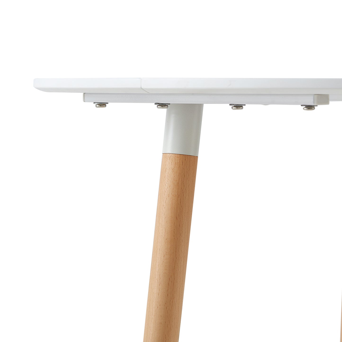 Ronde eettafel 80cm met 3 poten - Wit - PEA