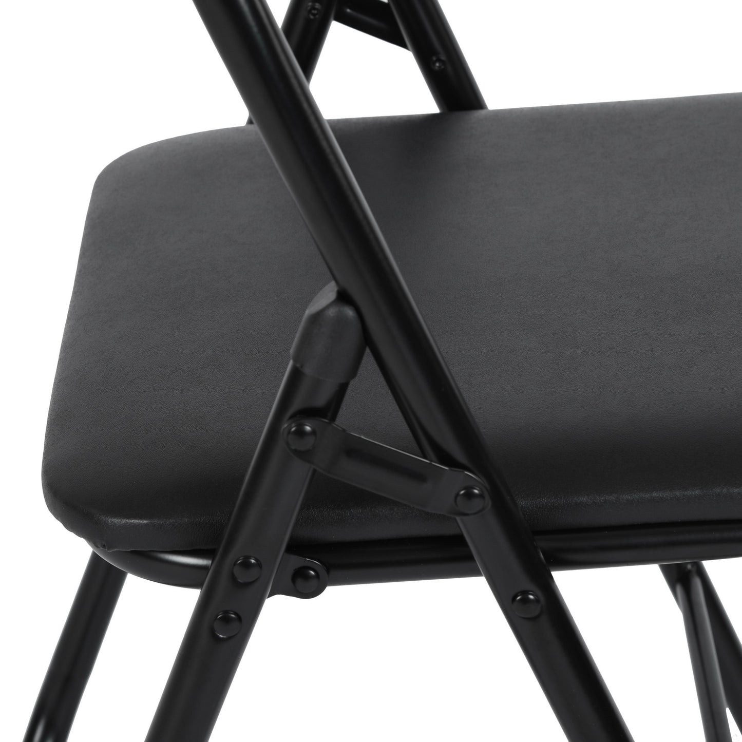 PEACOCKAR Gevoerde, stapelbare, opvouwbare stoelen, set van 2/4/6
