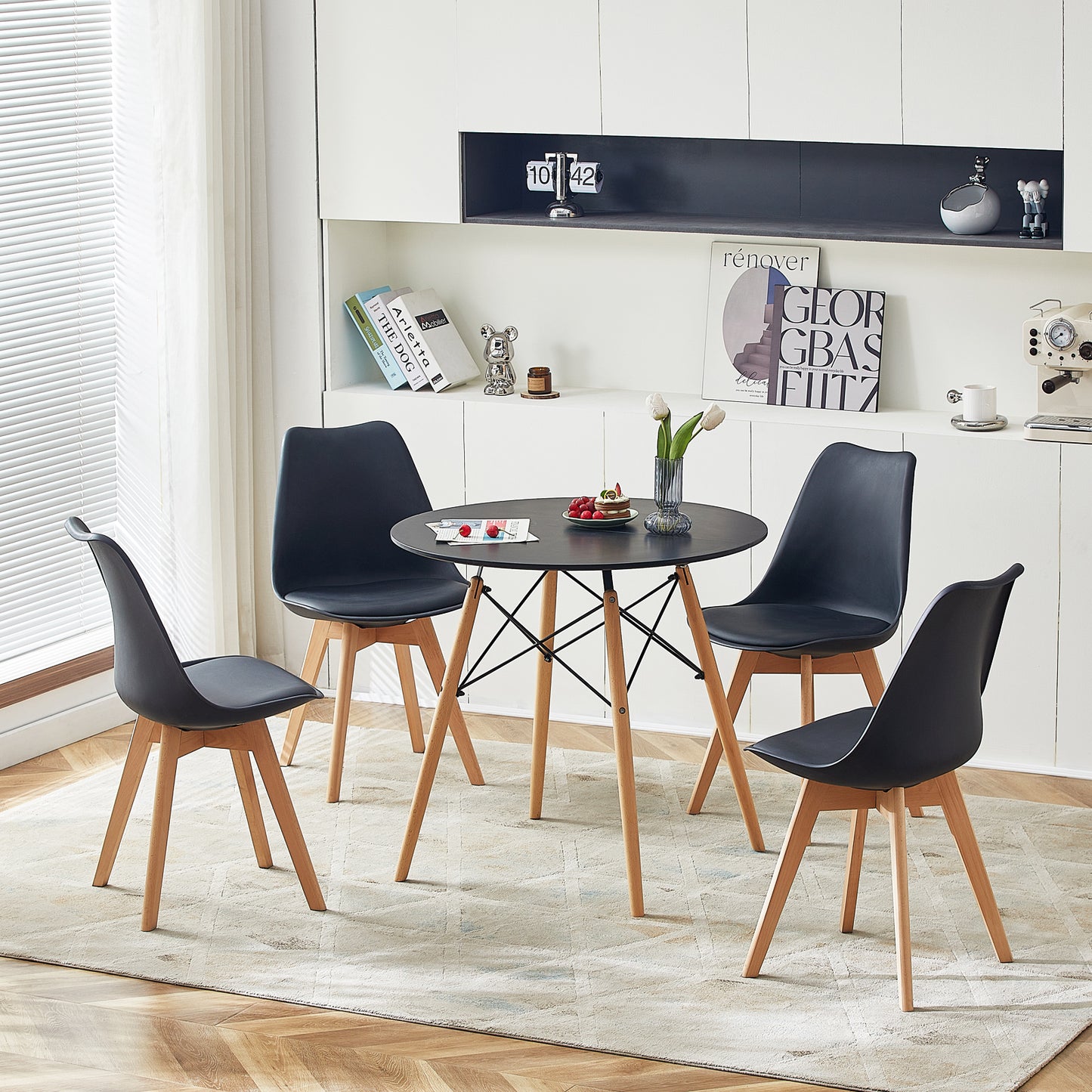 Interrupt Ronde Tafel - Zwart/Wit-RAY