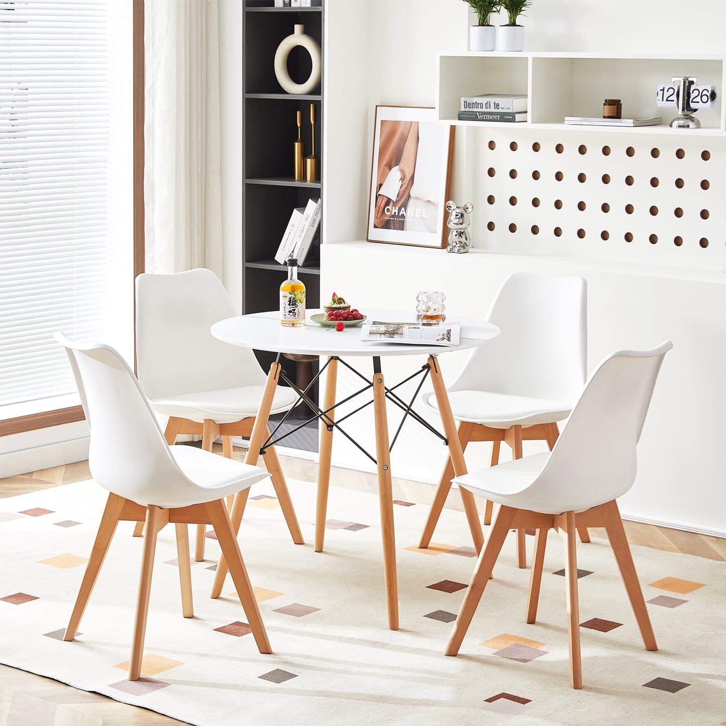 Interrupt Ronde Tafel - Zwart/Wit-RAY