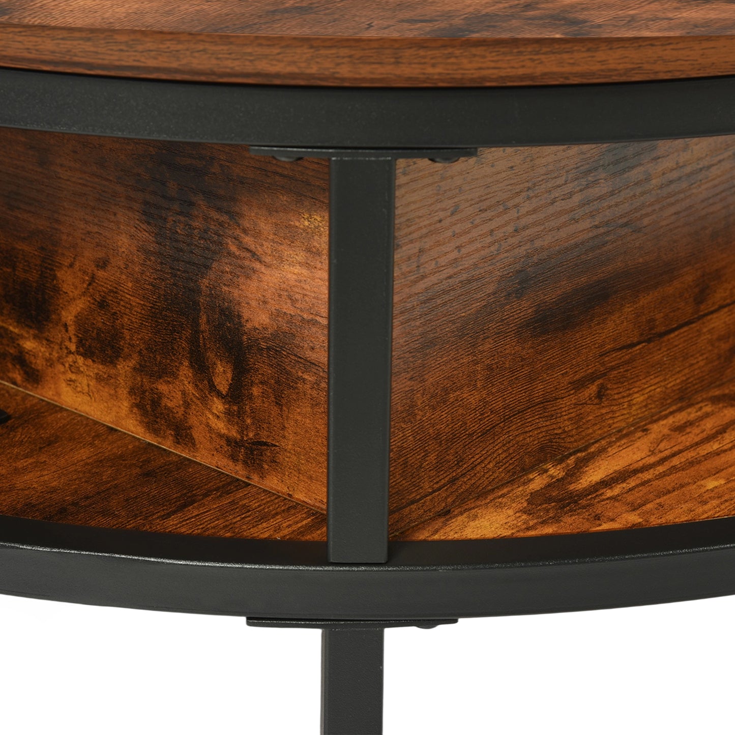 Lift-tafel Salontafel met Verborgen Compartment en Stopcontact