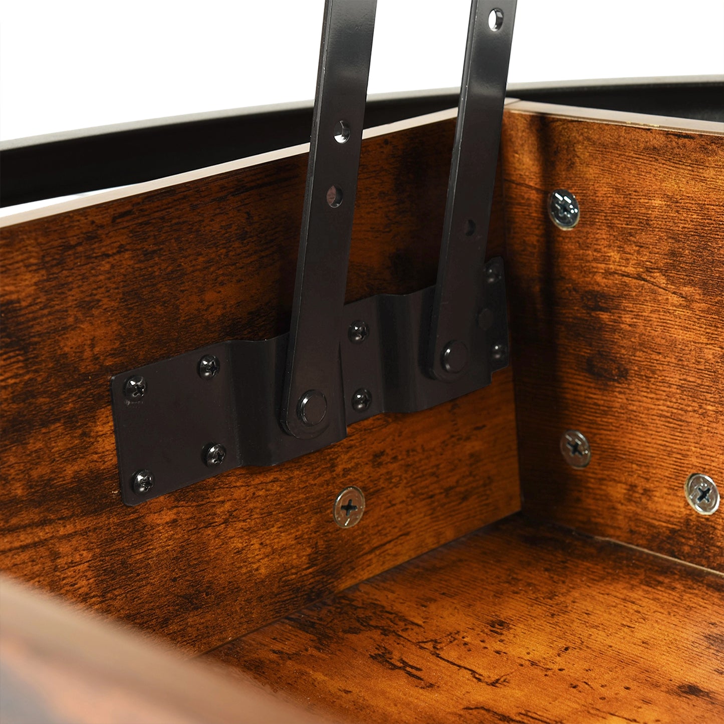 Ronde Lift-tafel met Verborgen Opbergruimte - ROSS