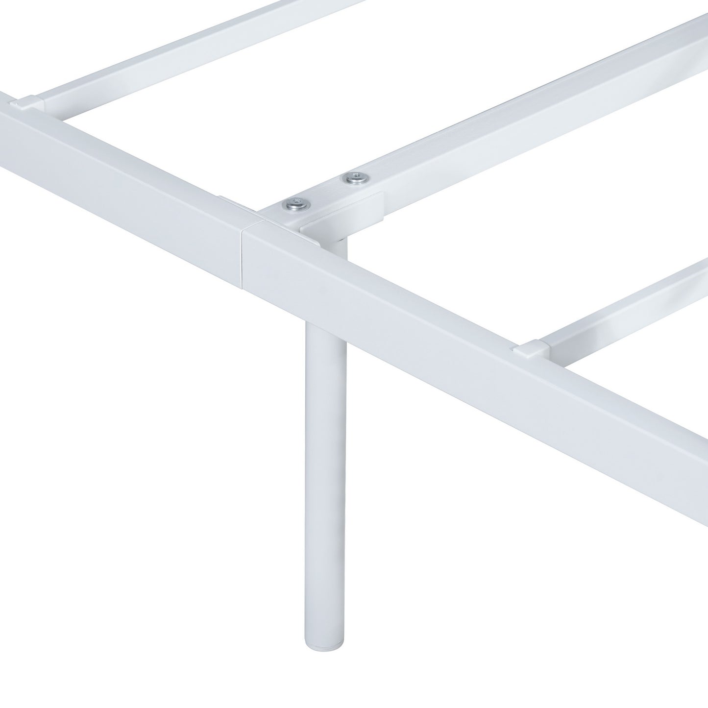 SOROSE Eenpersoons Metalen Slaapbankframe - Zwart/Wit