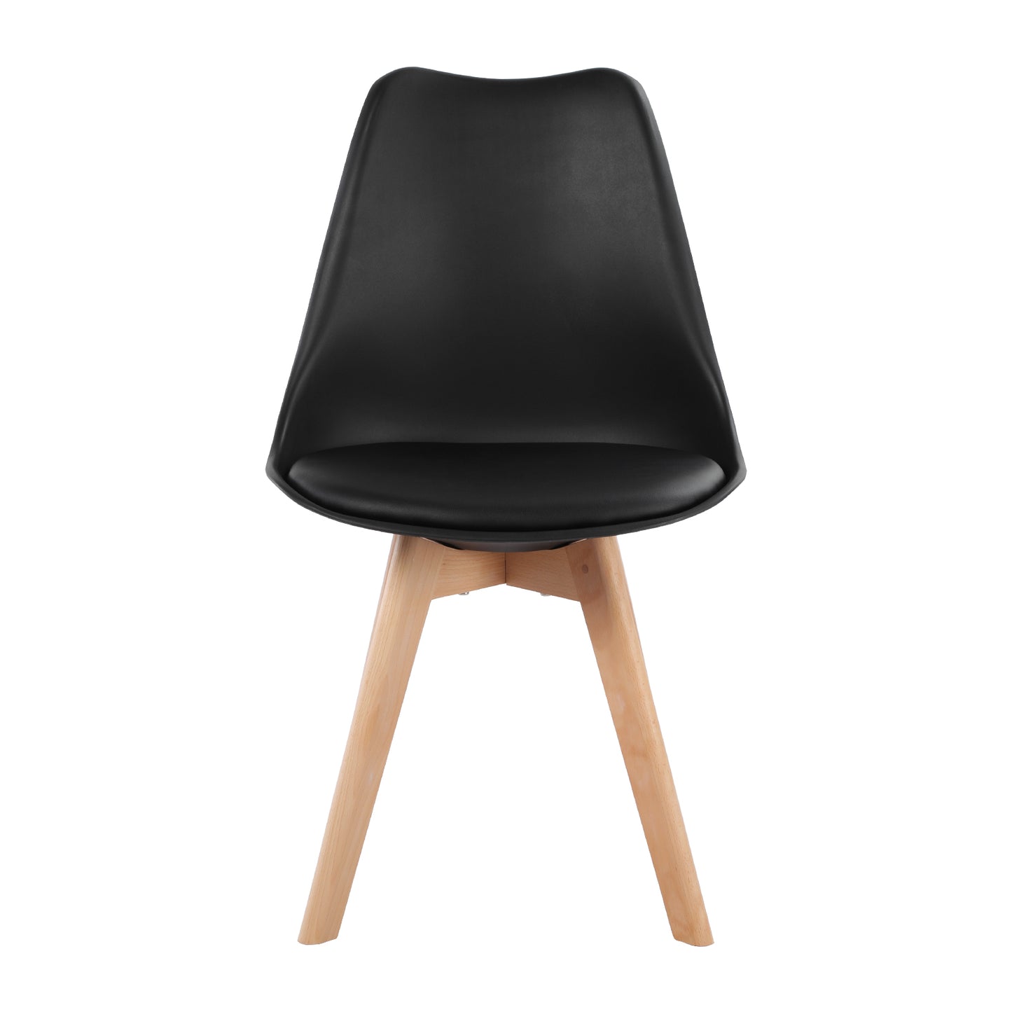 Eetkamerstoelen Set van 1/2/4/6 TULIP - Wit/Zwart/Grijs