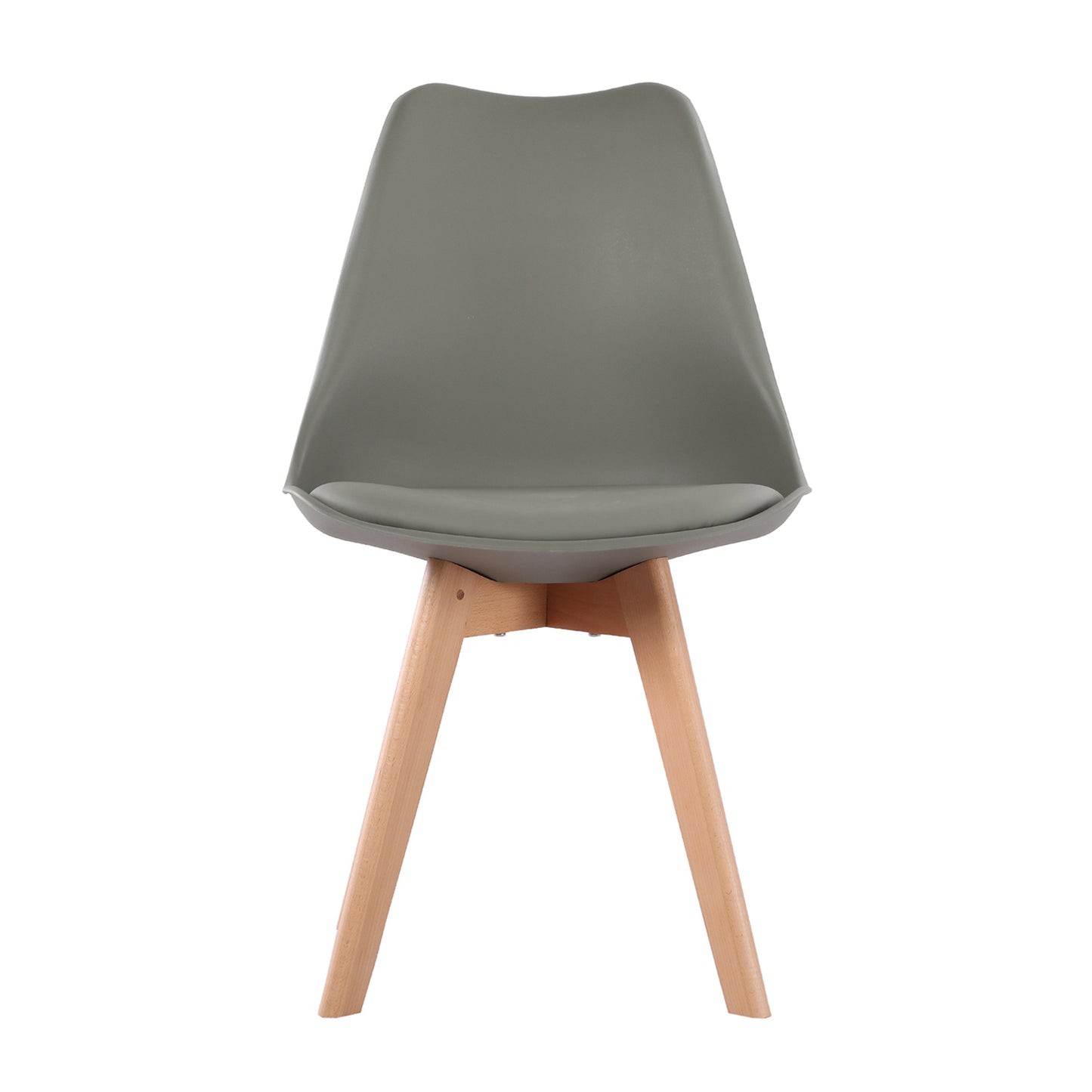 Eetkamerstoelen Set van 1/2/4/6 TULIP - Wit/Zwart/Grijs