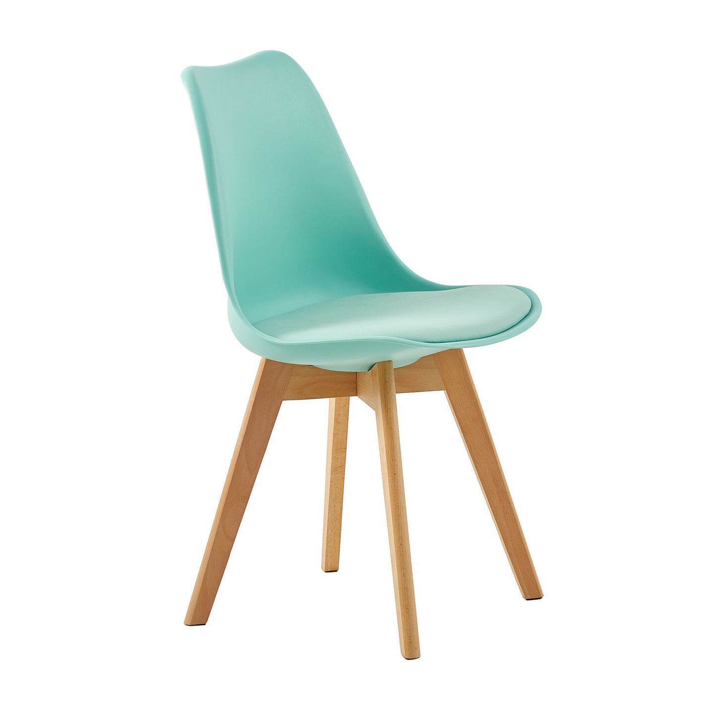 Mix en Match Leren Eetkamerstoelen Set van 4 - Tulip