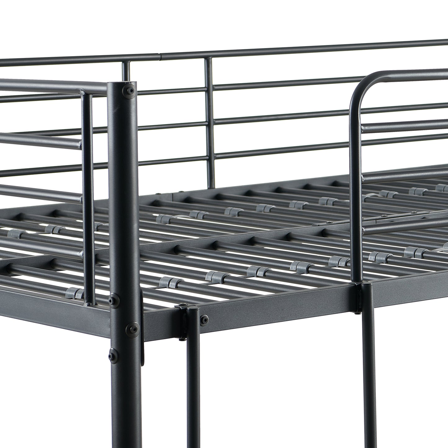 OTIS stapelbedframe met bovenliggend tweepersoonsbed 209 cm × 146 cm