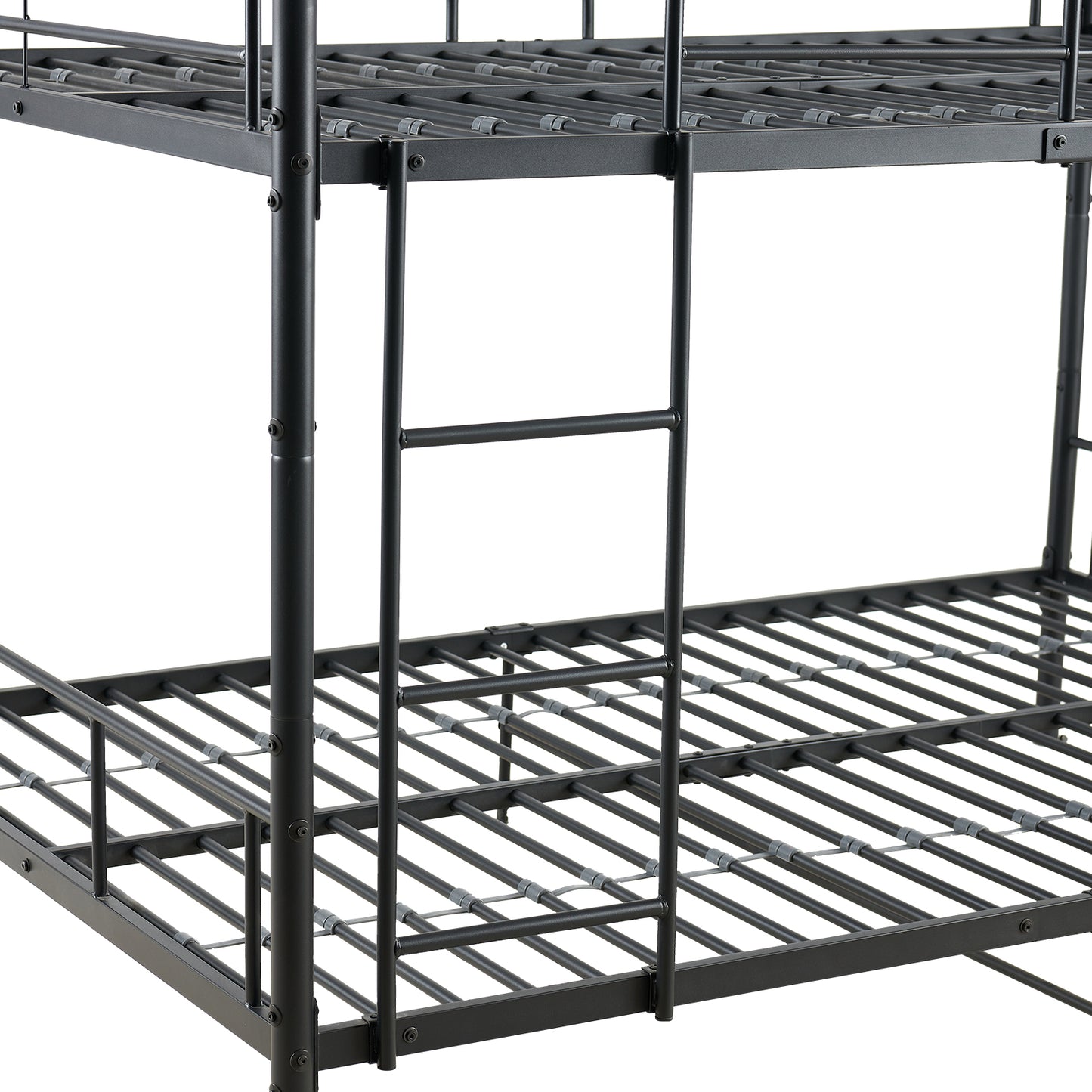 OTIS stapelbedframe met bovenliggend tweepersoonsbed 209 cm × 146 cm