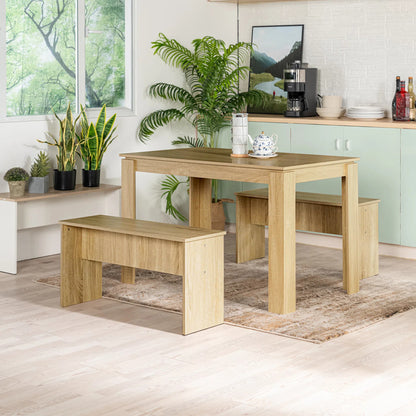 ANIWA Eettafel met 120cm - EIKEN