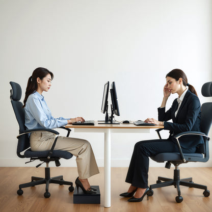 Bureau Monitorstandaard Lengte 36cm/40cm - Zwart-BROOKE