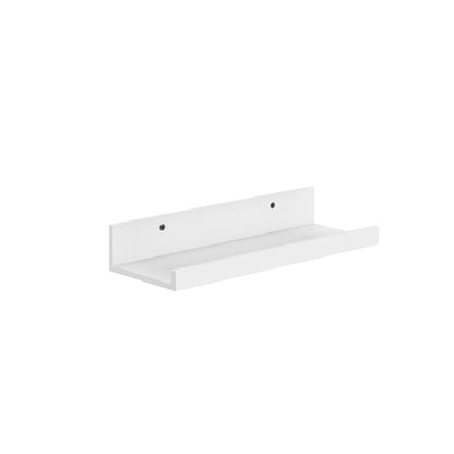 Floating Planken Wandbeugels Set van 6, Verschillende Lengtes - Wit