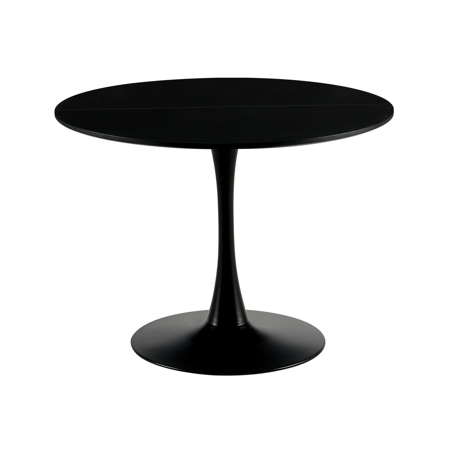 TULIP Trestle Eettafel 100cm - Wit/Zwart