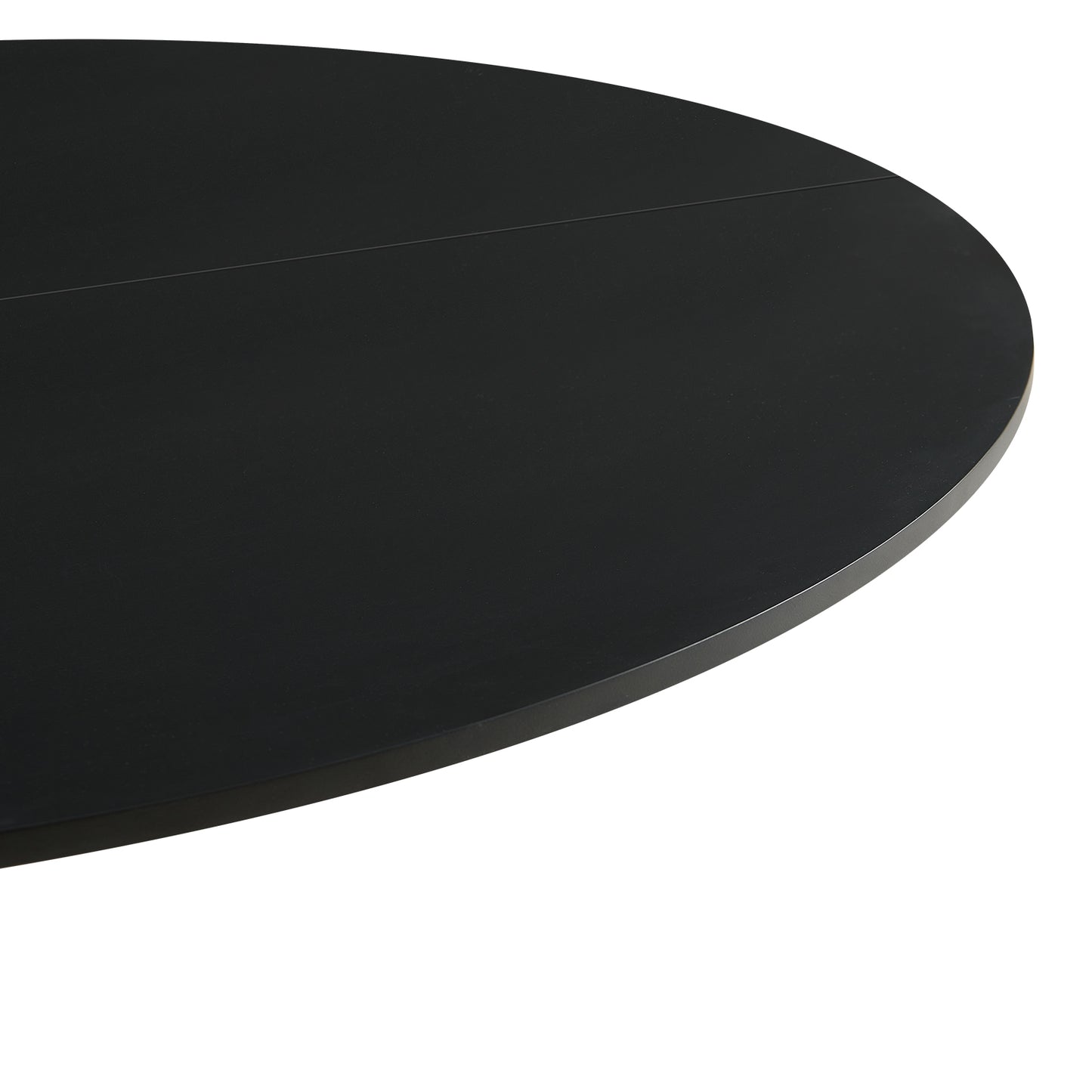 TULIP Trestle Eettafel 100cm - Wit/Zwart