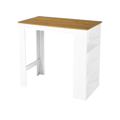Keuken- en bartafel met 3 planken – Hoge tafel