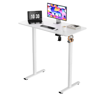 Elektrisch Verstelbare Bureau Wit 120 x 60 cm - DREXEL
