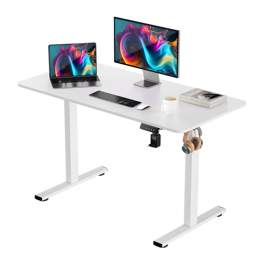Elektrisch Verstelbare Bureau Wit 120 x 60 cm - DREXEL