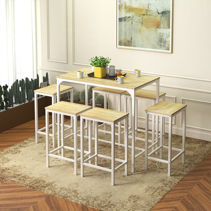 FAIRMAN Retro barset voor 4 personen - Witte EIKEN nerf