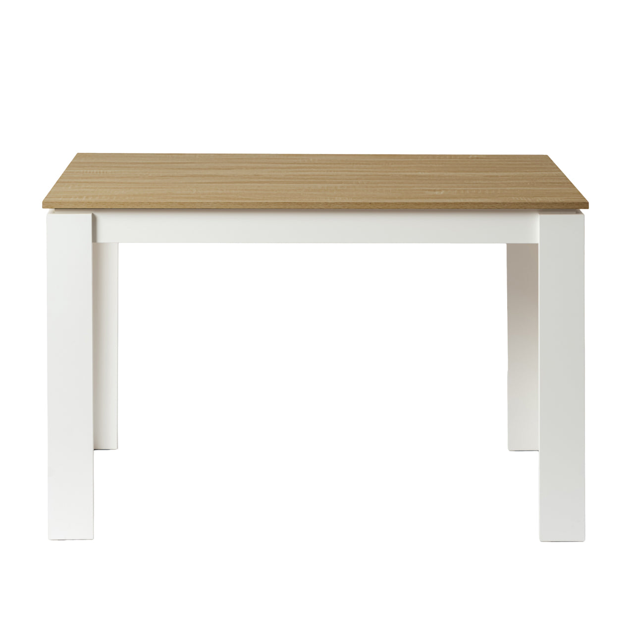 FELTON Houten Rechthoekige Eettafel met 120cm - Wit