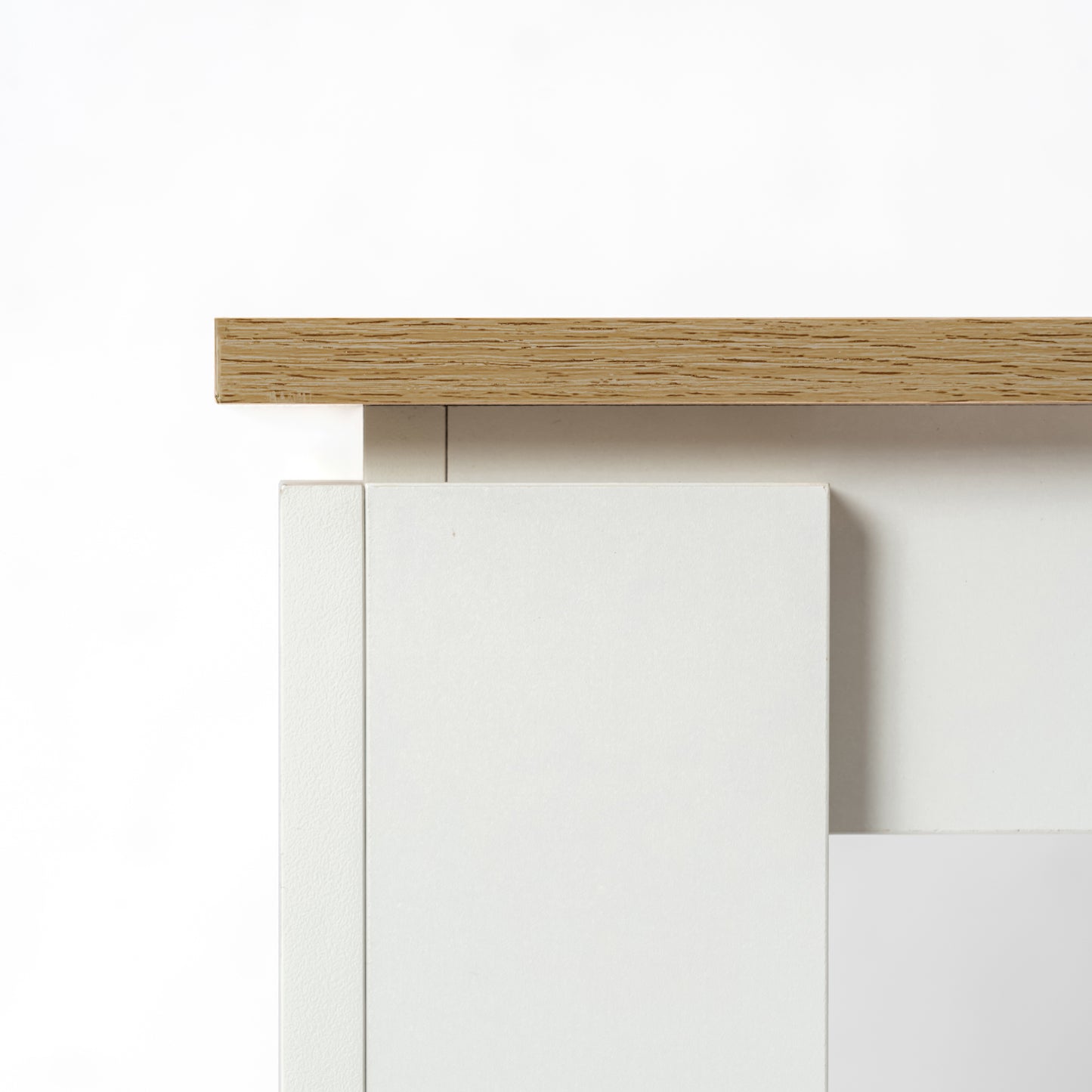 FELTON Houten Rechthoekige Eettafel met 120cm - Wit