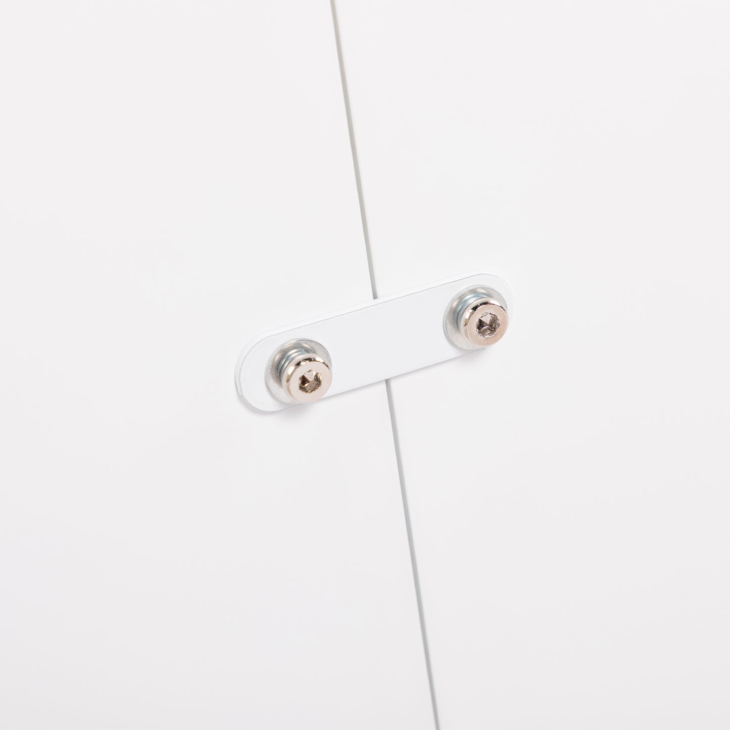 Ronde 2-laagse Salontafel Wit - FULLER