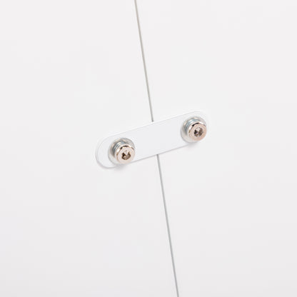 Ronde 2-laagse Salontafel Wit - FULLER